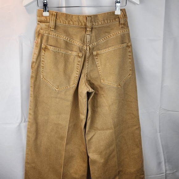 Alexander Wang Brown Belted Raver Jeans size 24 BNWT - Picture 9 of 13
